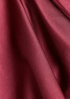 Phoebe draped satin top