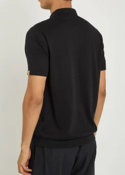 Pickwell fine-knit cotton polo shirt