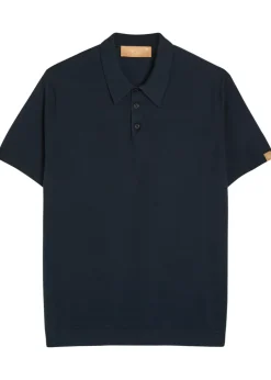 Pickwell fine-knit cotton polo shirt