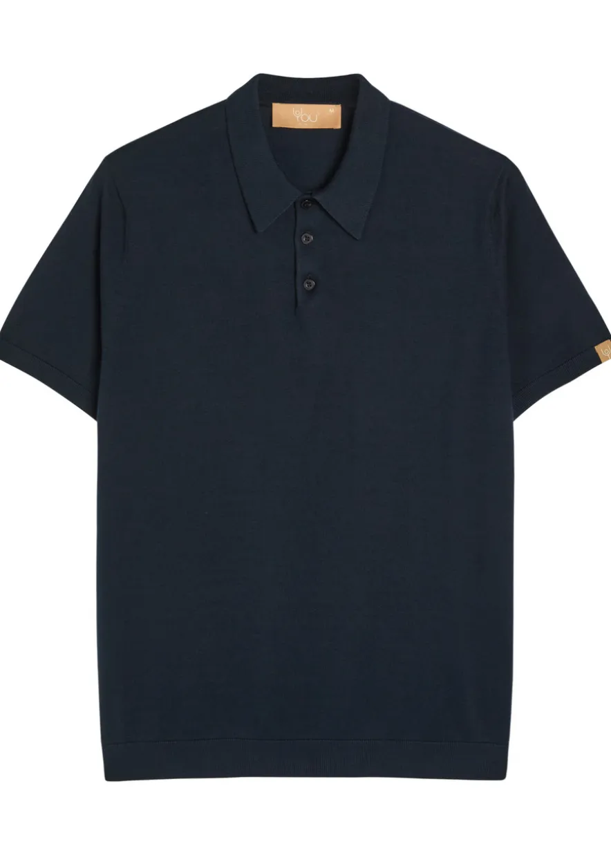 Pickwell fine-knit cotton polo shirt