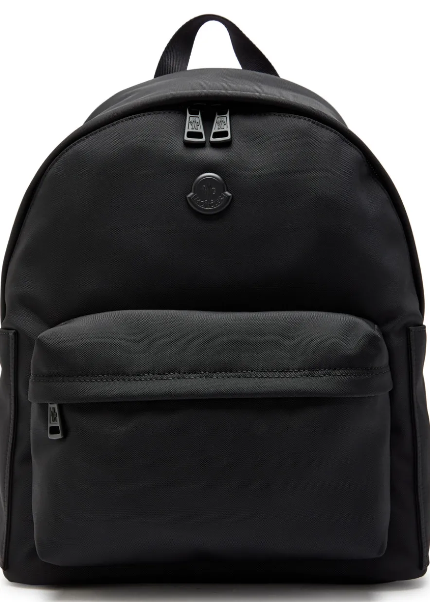 Pierick logo-appliquéd canvas backpack