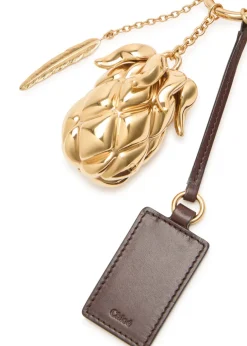 Pineapple Charm keyring