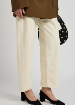 Piper 45 suede pumps
