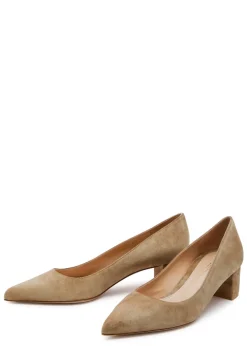 Piper 45 suede pumps