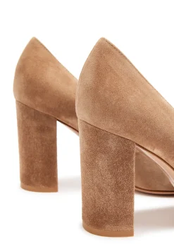 Piper 85 suede pumps