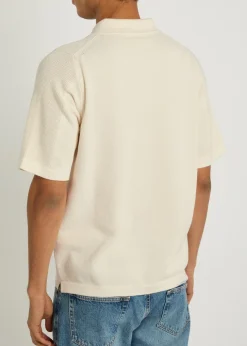 Piqué cotton polo shirt