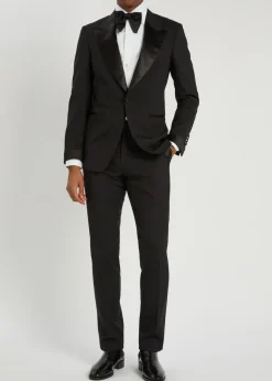 Piqué cotton-poplin shirt