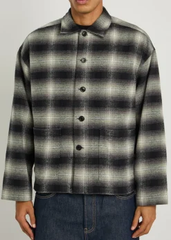 PJ checked cotton shirt