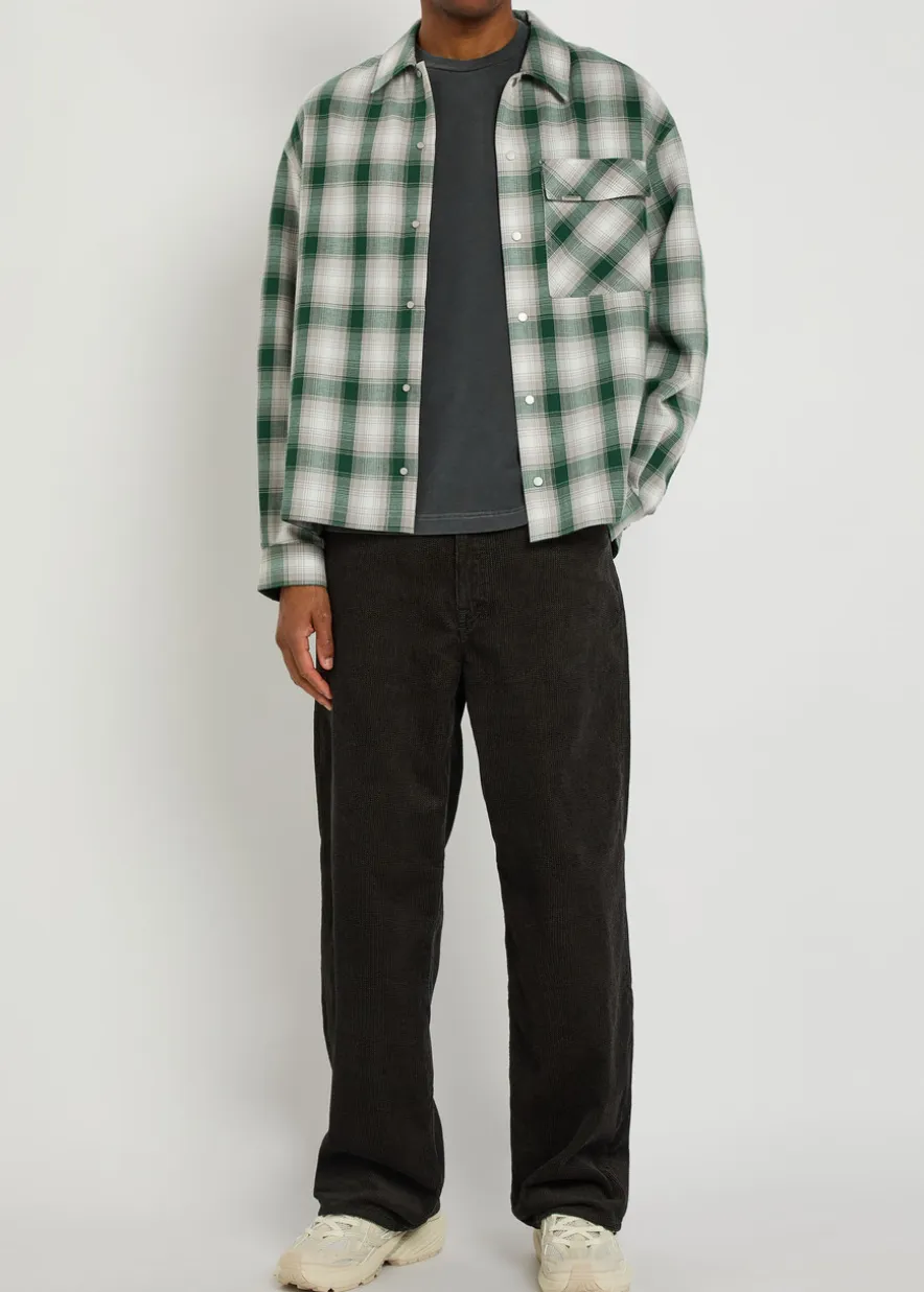 Plaid cotton shirt