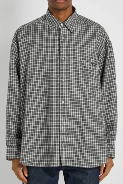 Plaid cotton shirt