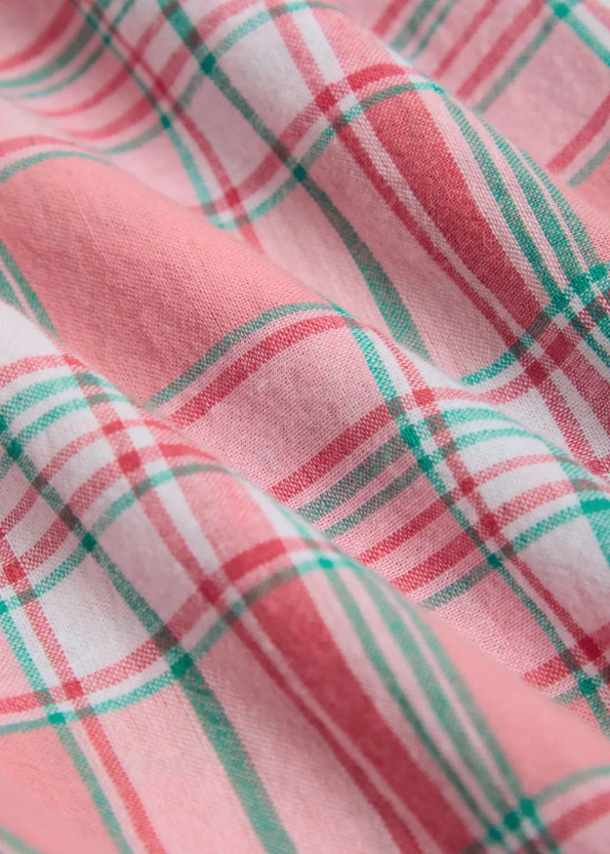Plaid cotton shirt
