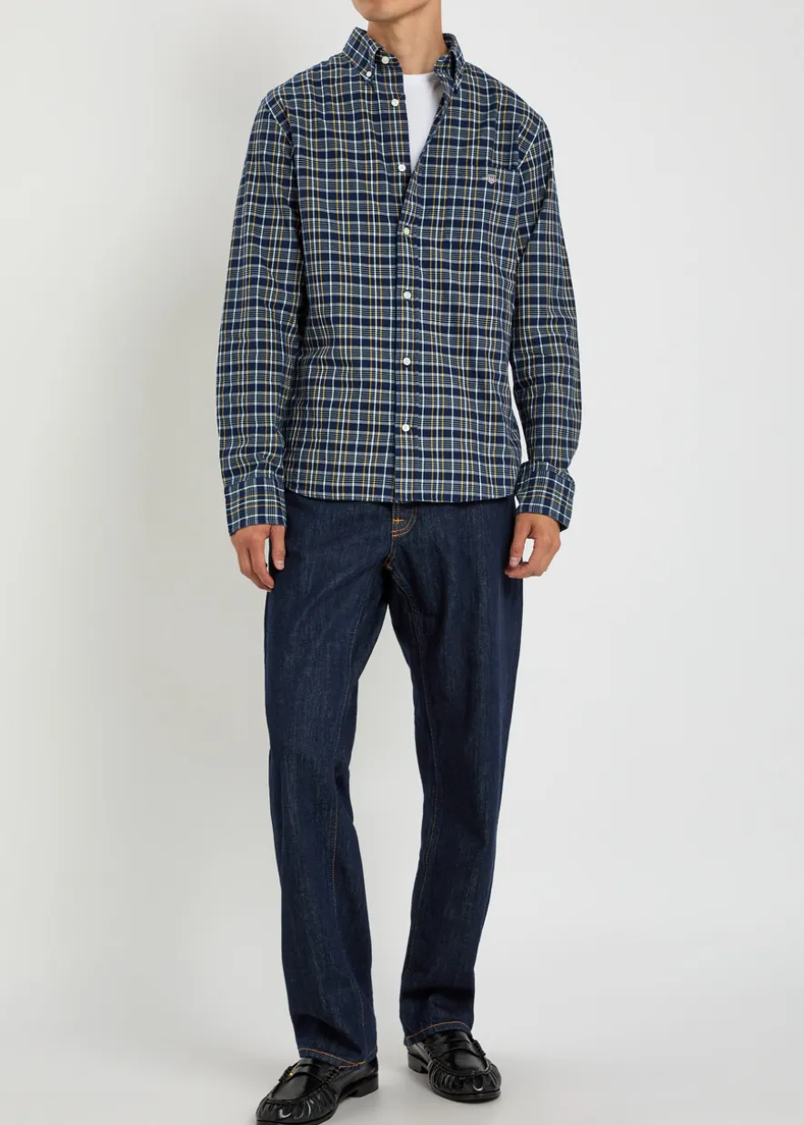 Plaid cotton shirt