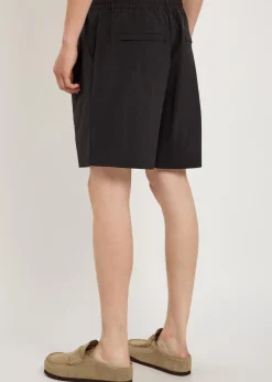 Pleated shell shorts