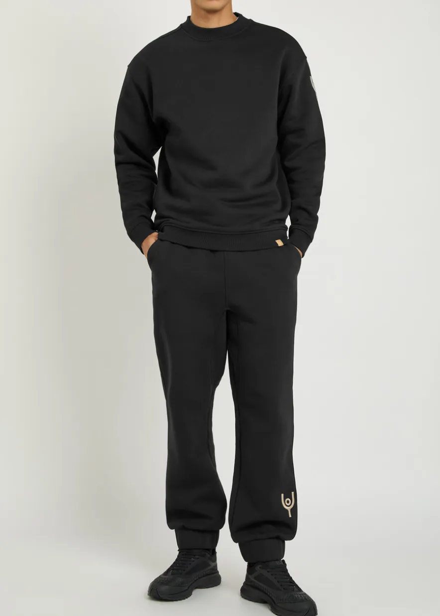 Pleatling logo-embroidered cotton sweatshirt