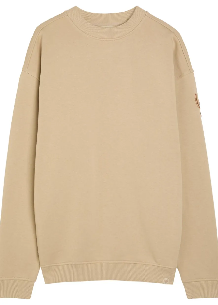 Pleatling logo-embroidered cotton sweatshirt