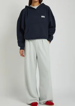Plizzy hooded cotton sweatshirt