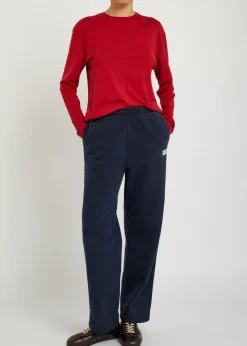 Plizzy logo-print cotton sweatpants