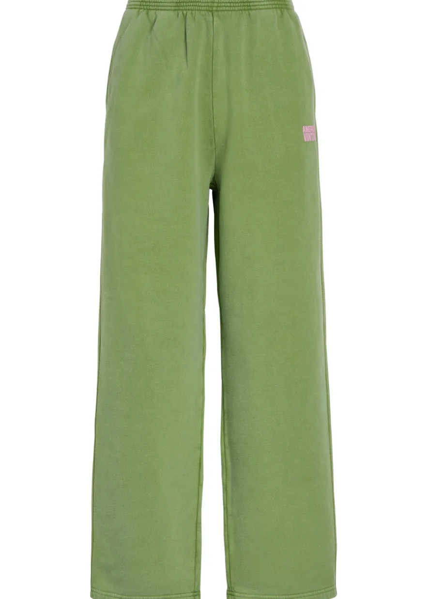 Plizzy logo-print cotton sweatpants