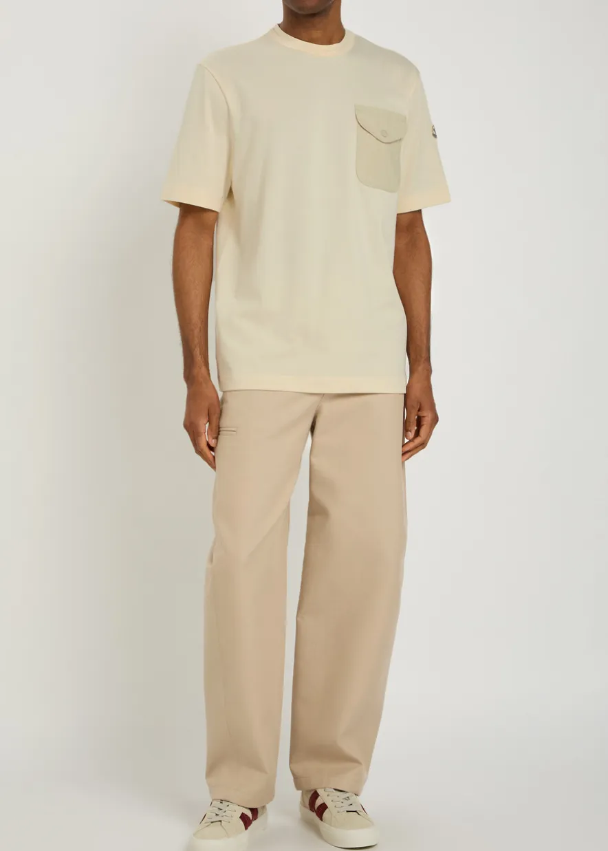 Pocket cotton T-shirt