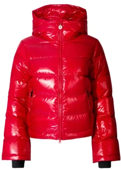 Polar puffer ski jacket