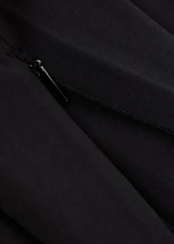 Ponte zip-cuff stretch-jersey leggings
