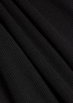 Poppy ribbed cotton-blend tank