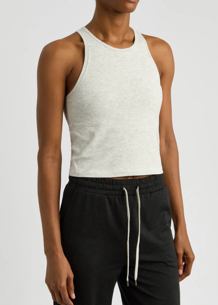 Pose Plyo ribbed-knit tank