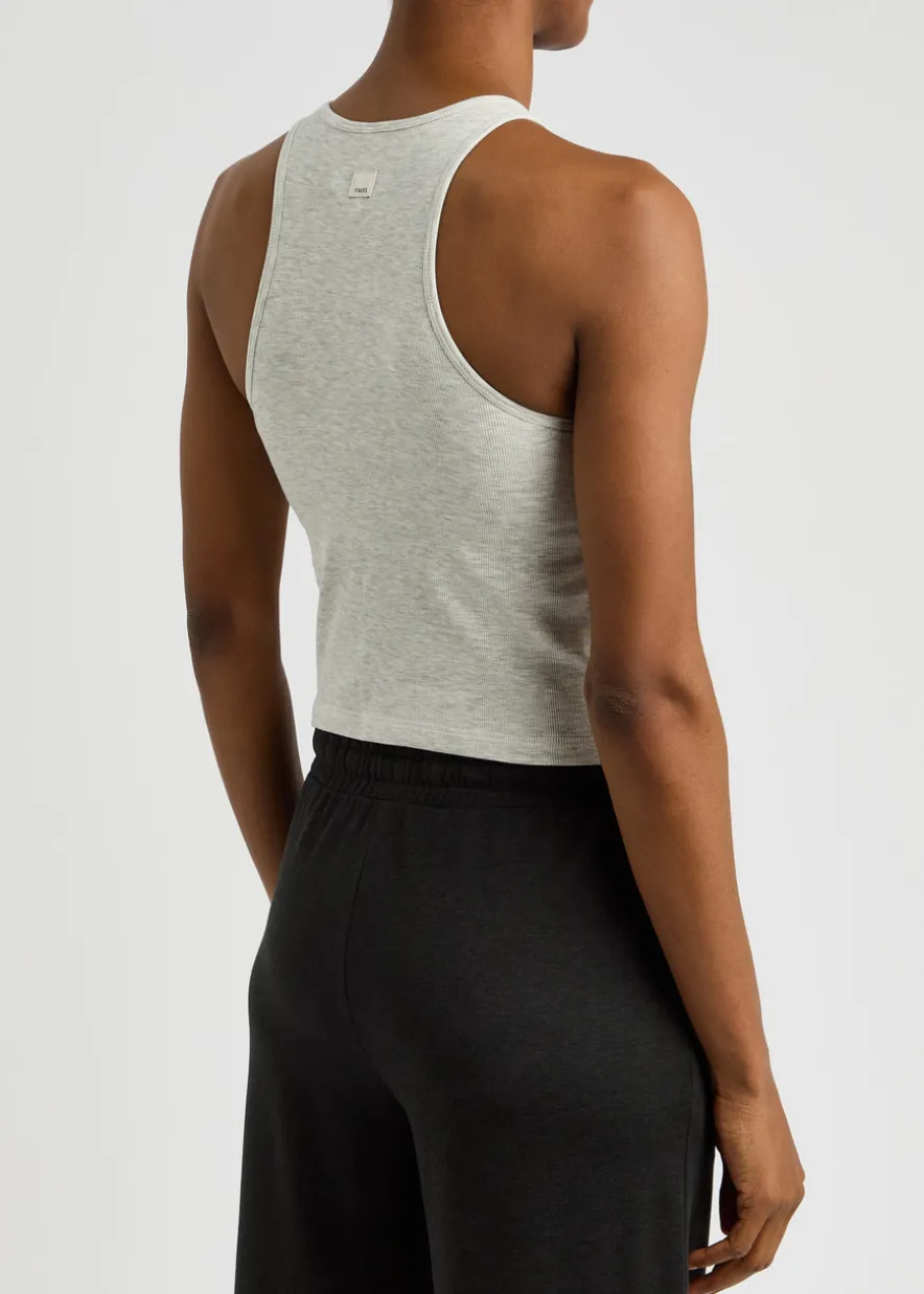 Pose Plyo ribbed-knit tank