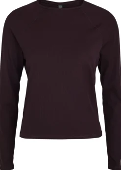 Pose ribbed jersey top