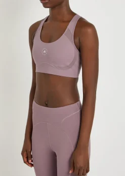 Power Impact stretch-jersey training bra