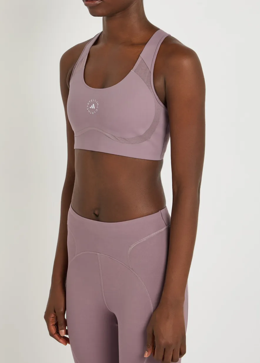 Power Impact stretch-jersey training bra