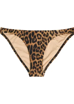 Prague leopard-print bikini bottoms
