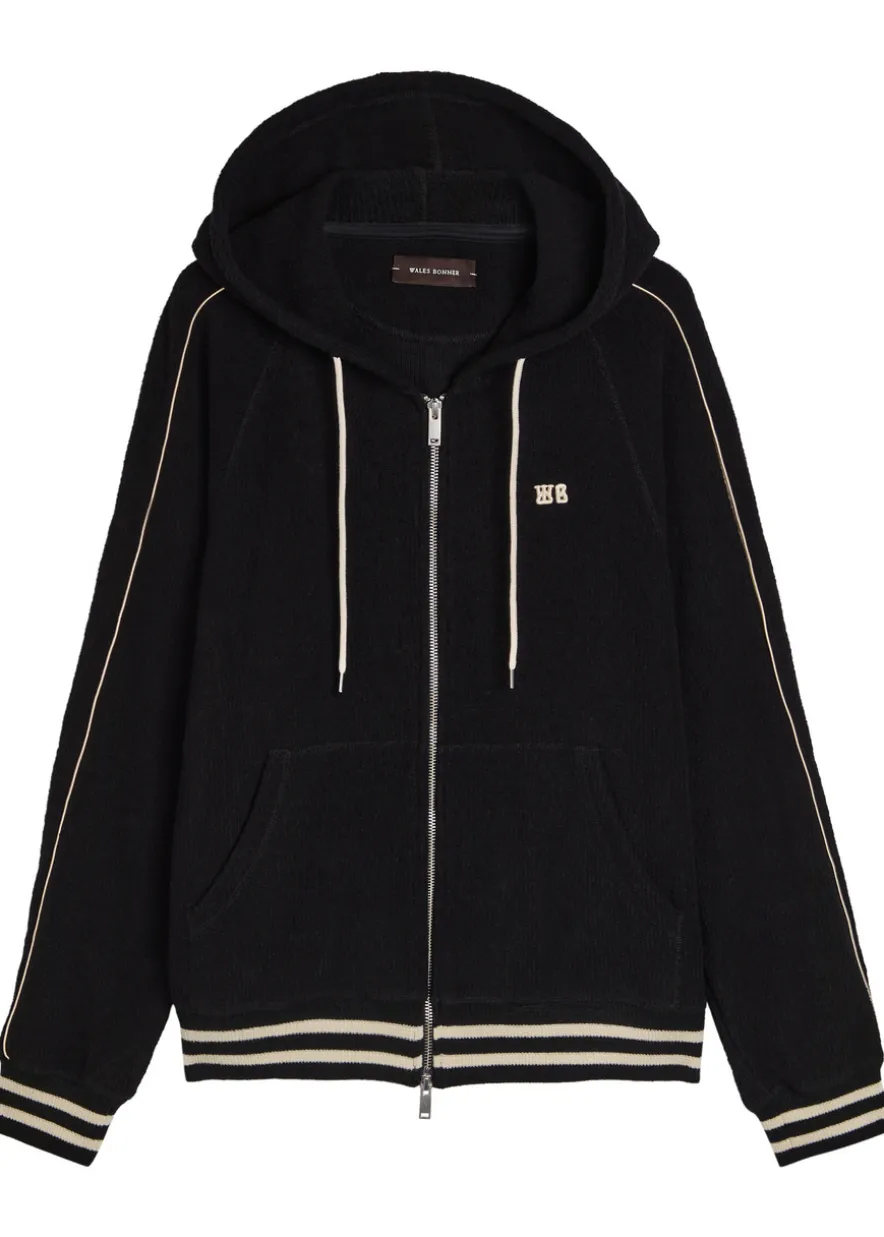 Prince hooded cotton-blend jumper