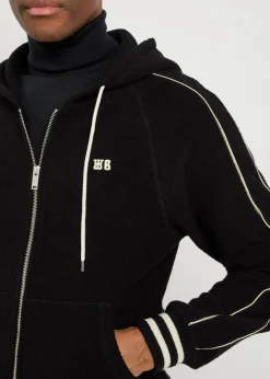Prince hooded cotton-blend jumper