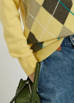 Pringle argle wool polo jumper