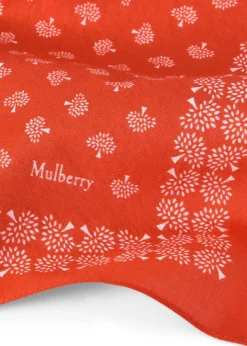 Printed cotton scarf