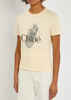 Printed cotton T-shirt