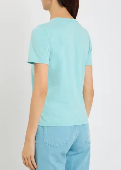 Printed cotton T-shirt
