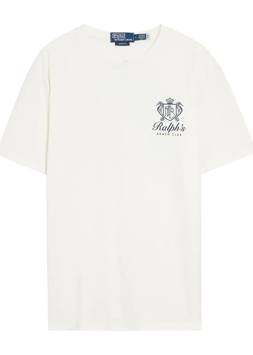 Printed cotton T-shirt