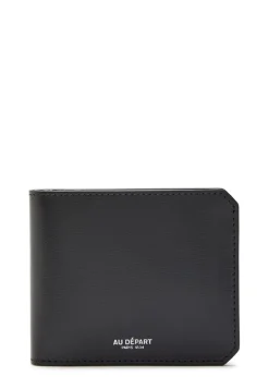 Printed leather wallet