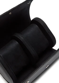 Printed leather watch case