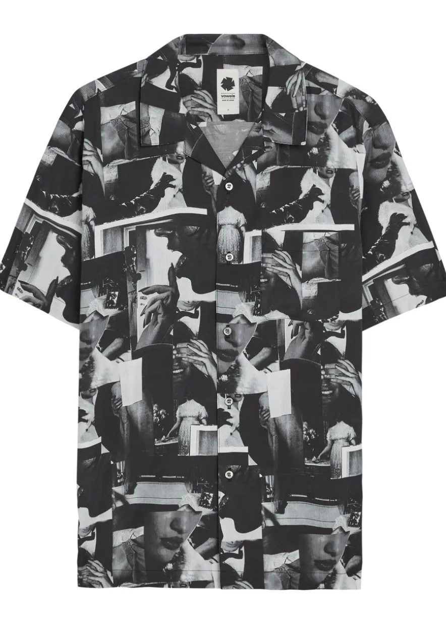 Printed rayon shirt