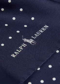 Printed silk bandana