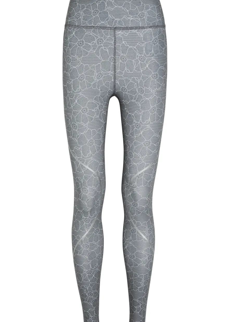 Printed stretch-jersey leggings