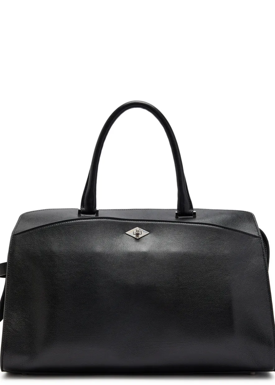 Private Eye leather tote bag