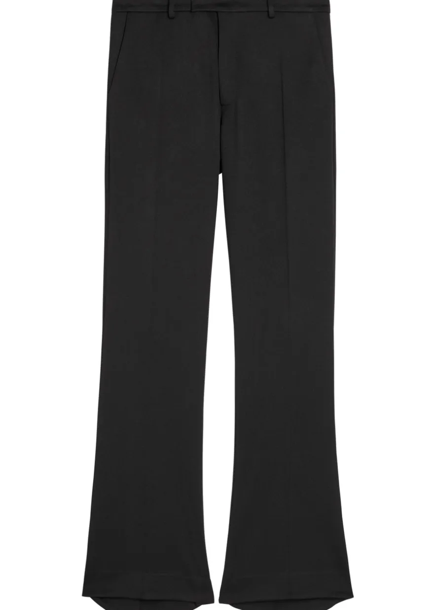 Puddle flared-leg trousers