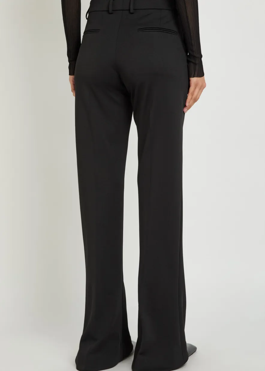Puddle flared-leg trousers