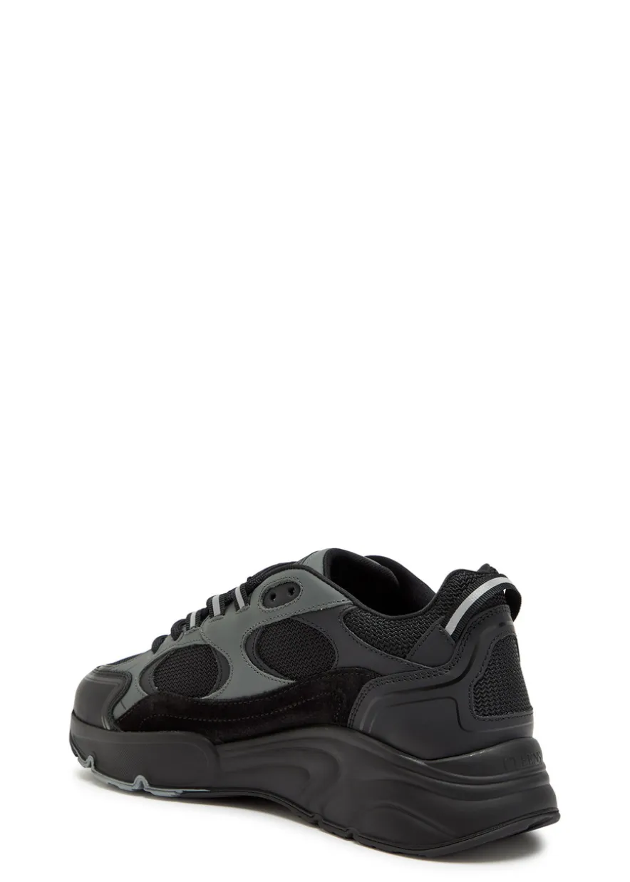 Pulse Runner panelled mesh sneakers