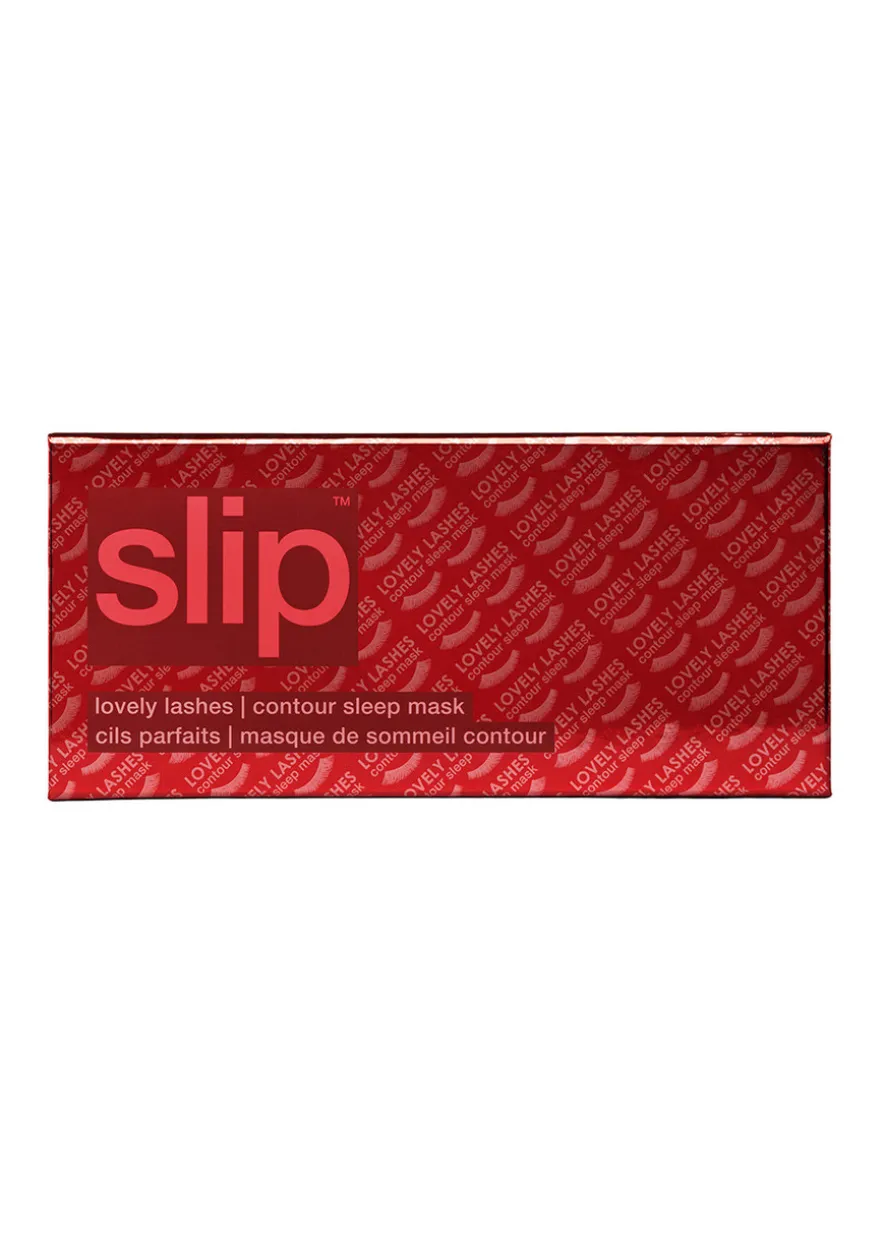 Pure Silk Contour Sleep Mask - Scarlet