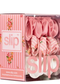 Pure Silk Large Scrunchies - Petal